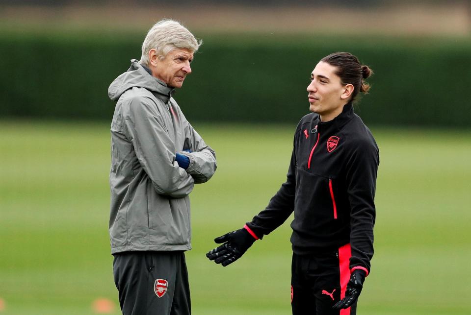  Hector Bellerin has blasted Arsene Wenger's approach to games