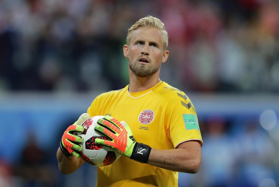  Kasper Schmeichel, a revelation at the World Cup, is also a major doubt