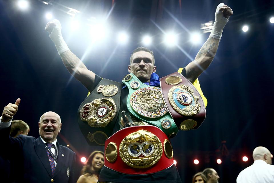 Oleksandr Usyk could now put all his world titles on the line with a fight against Tony Bellew