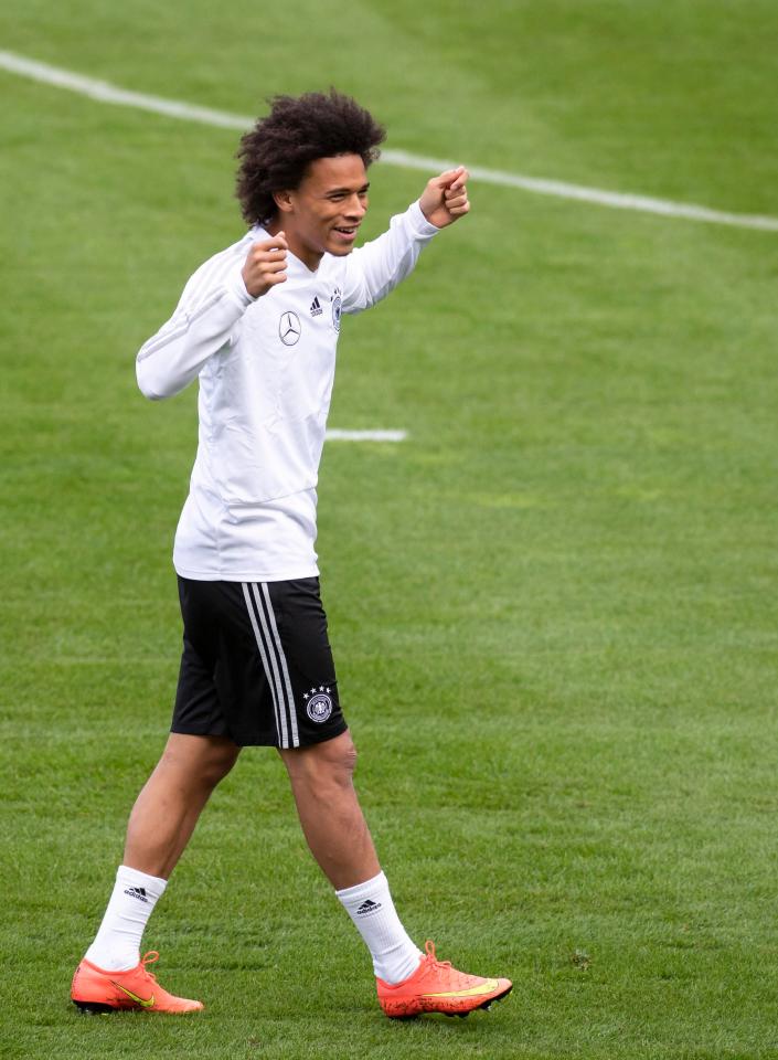 Leroy Sane Tweeted that he was incredibly happy after the birth of his baby daughter on Friday night