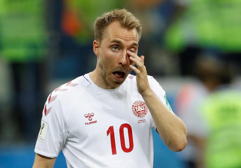  Christian Eriksen is not expected to feature for Denmark against Wales