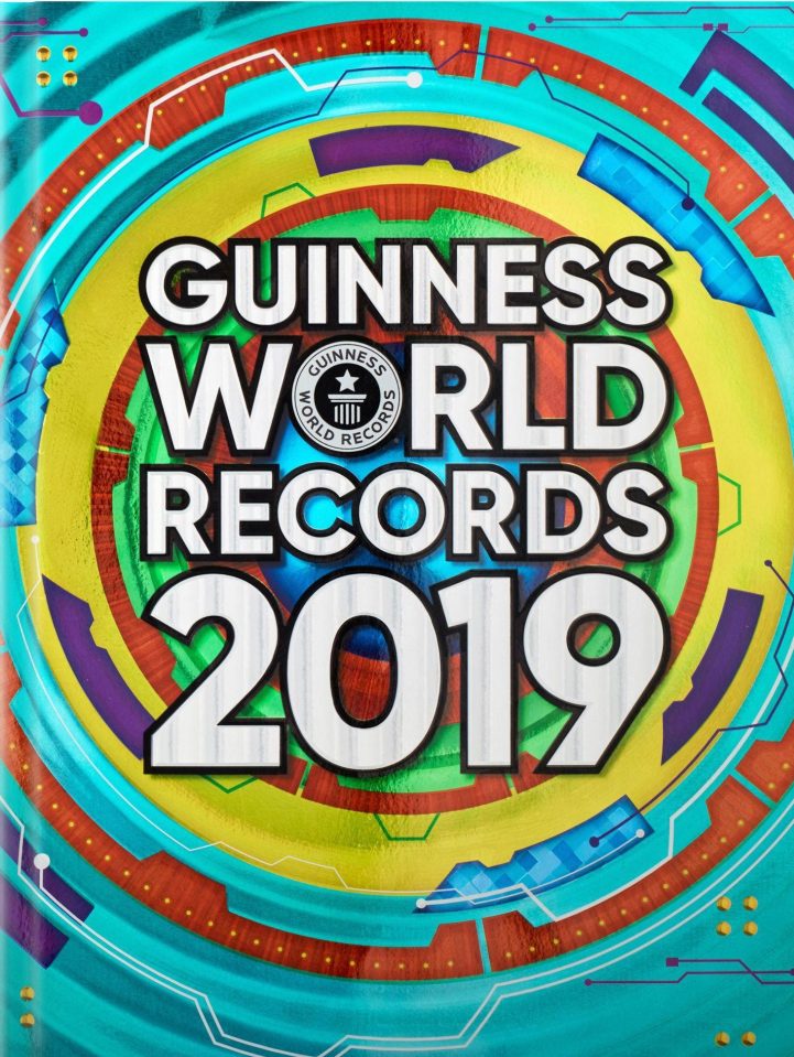 Here are the daftest entries in the Guinness World Records book of 2019
