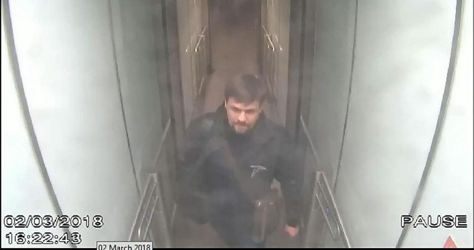 CCTV image of Boshirov at Gatwick airport at 15:00hrs on March 2