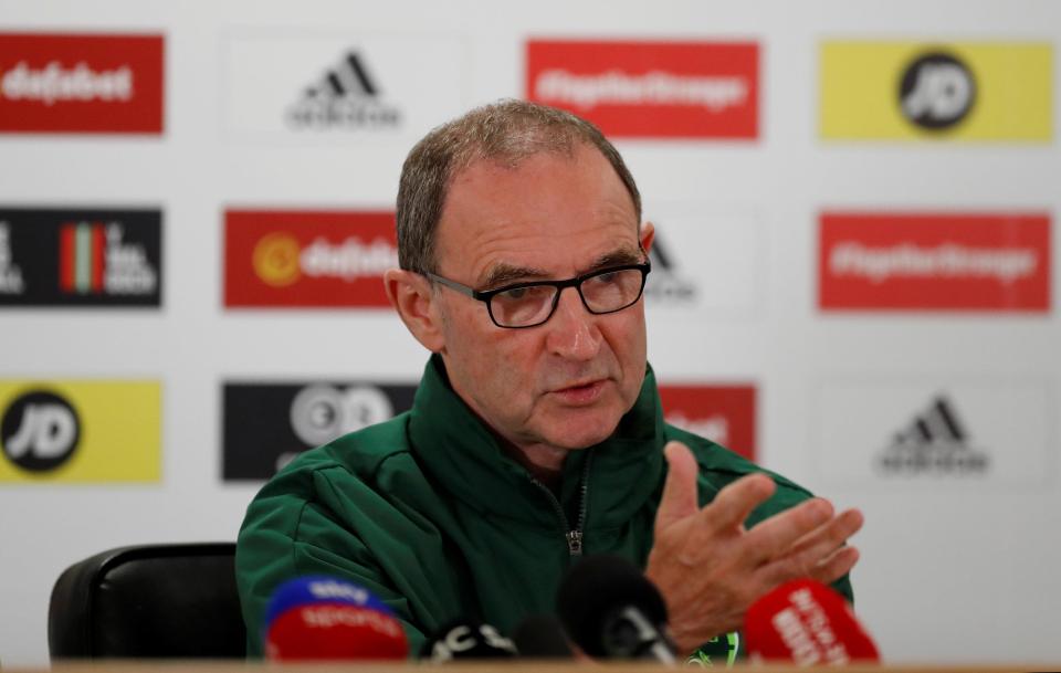  Martin O'Neill has blasted Denmark's decision to play a 'five-a-side' team