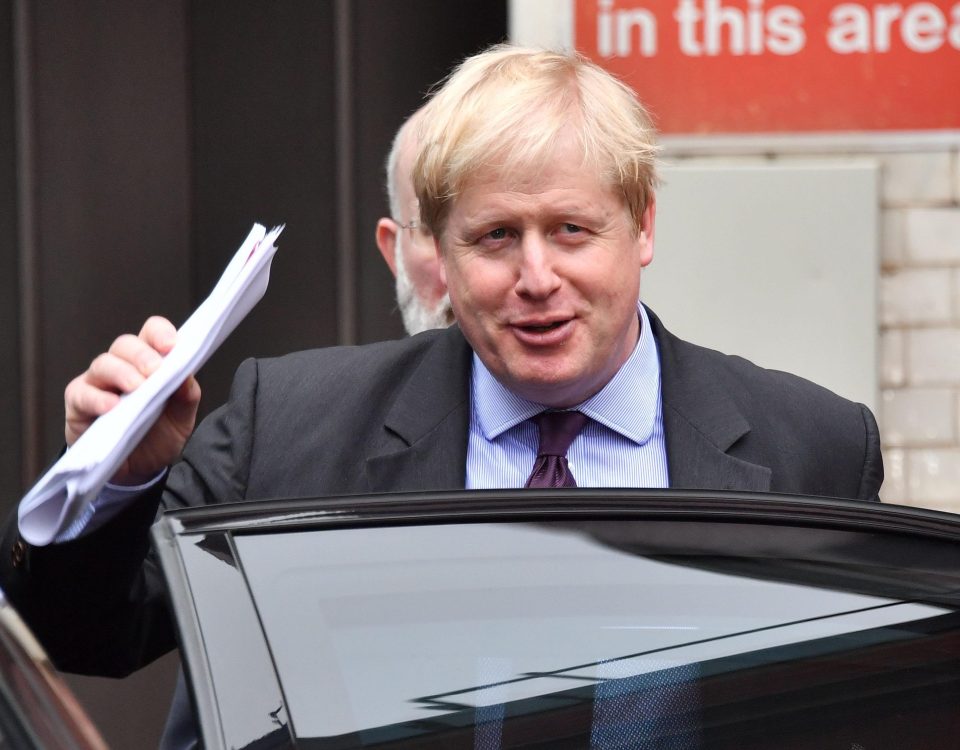  Boris Johnson has split from his wife Marina Wheeler