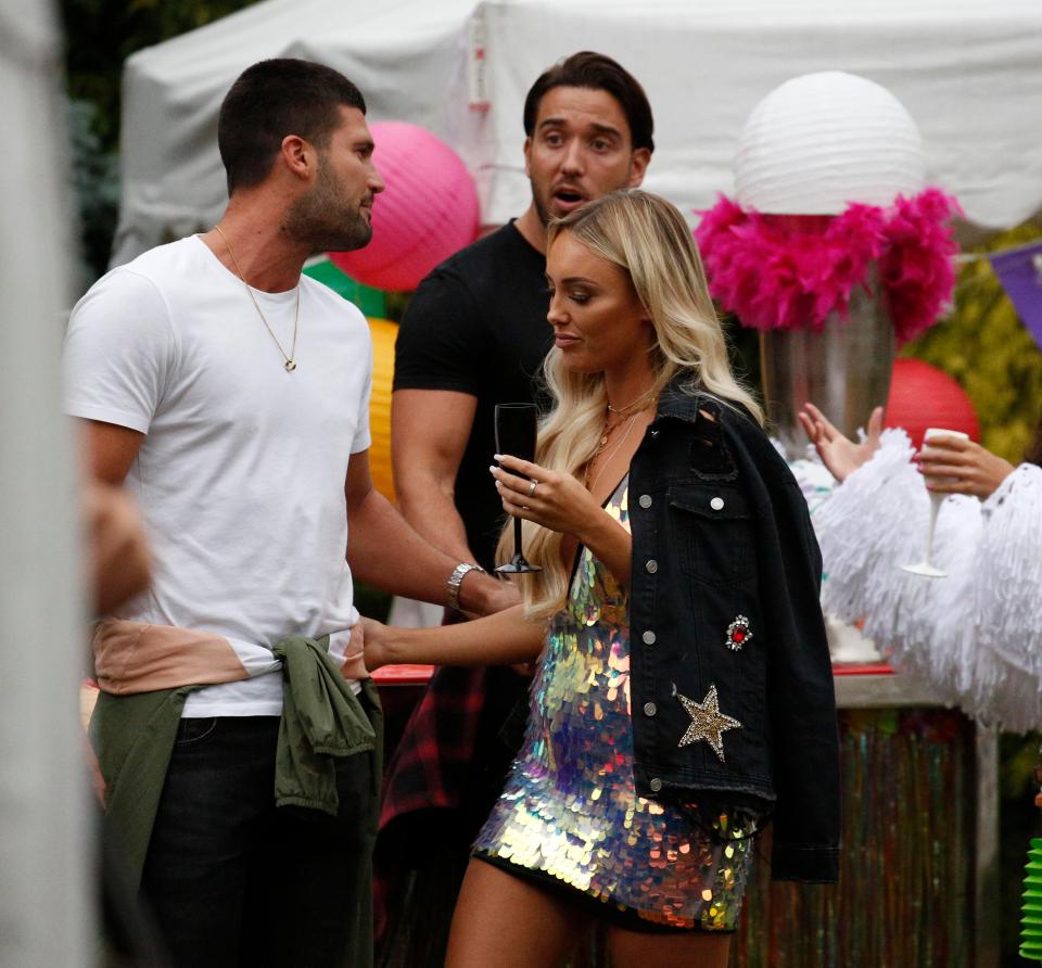  The row only adds to the excitement of the new series after the cast jetted to Sardinia for their typically dramatic summer trip