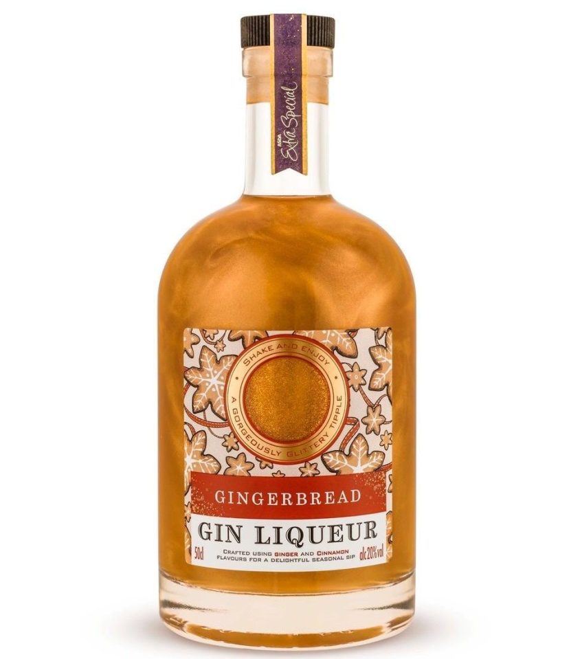 Asda's Gingerbread Gin Liqueur is in stores now