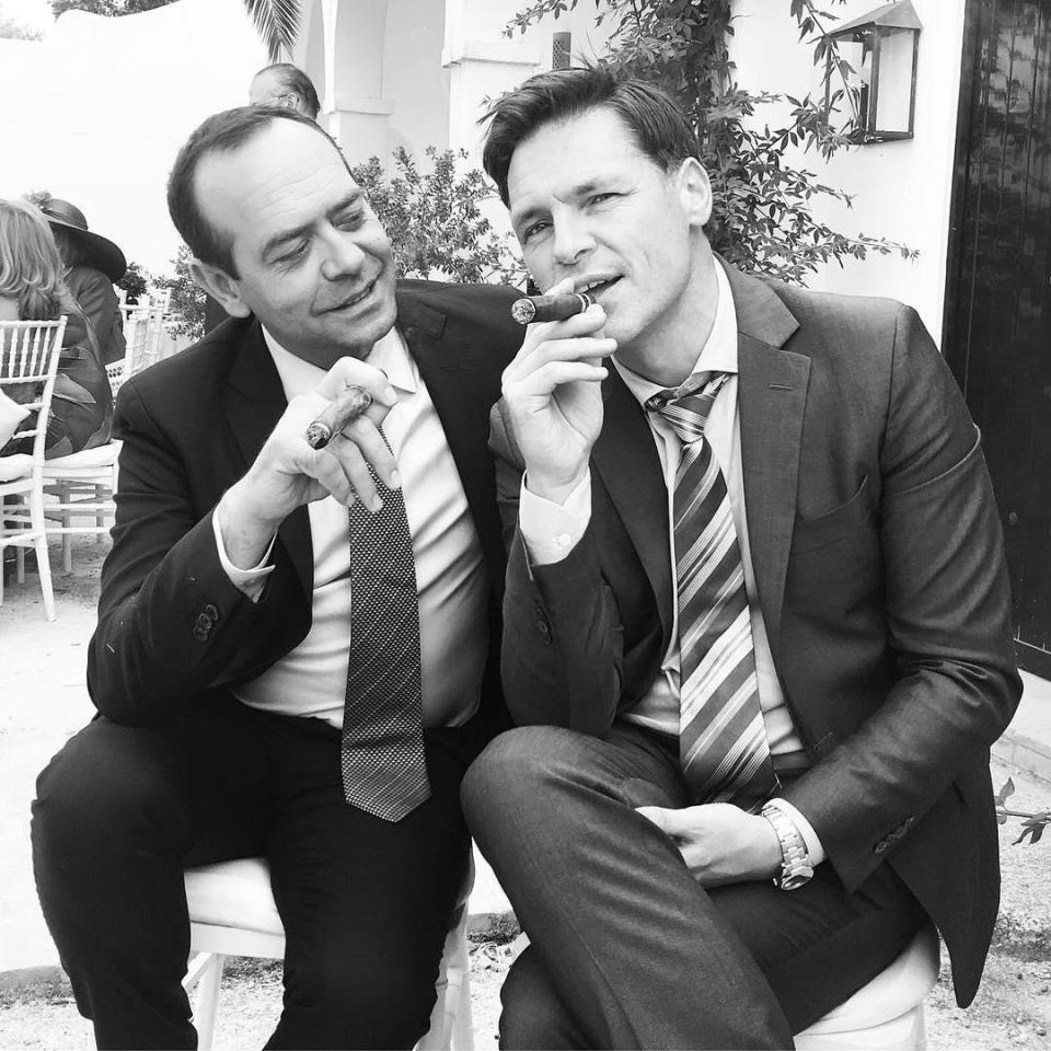  José, pictured with his partner Peter, lives in Kennington, London