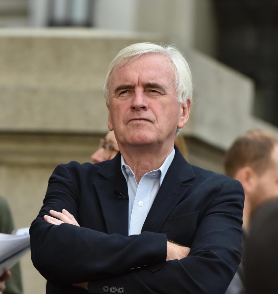  The Shadow Chancellor John McDonnell has been prompted to pull-out of the talk