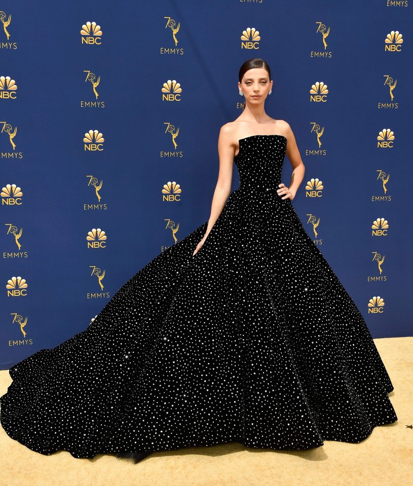  Westworld star Angela Sarafyan wowed in this jaw-dropping black gown