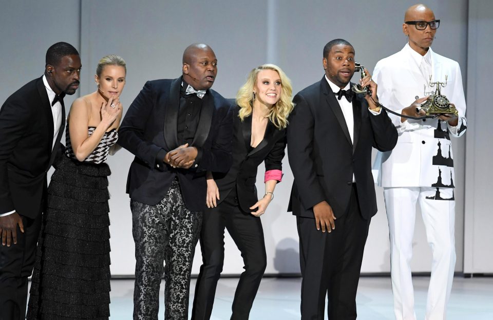  On the night RuPaul made history by picking up the Outstanding Reality Competition series gong