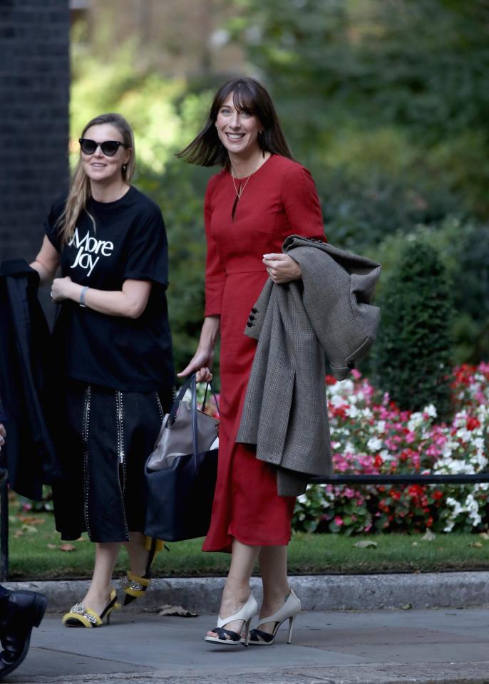  She attended a London Fashion Week party with some big names