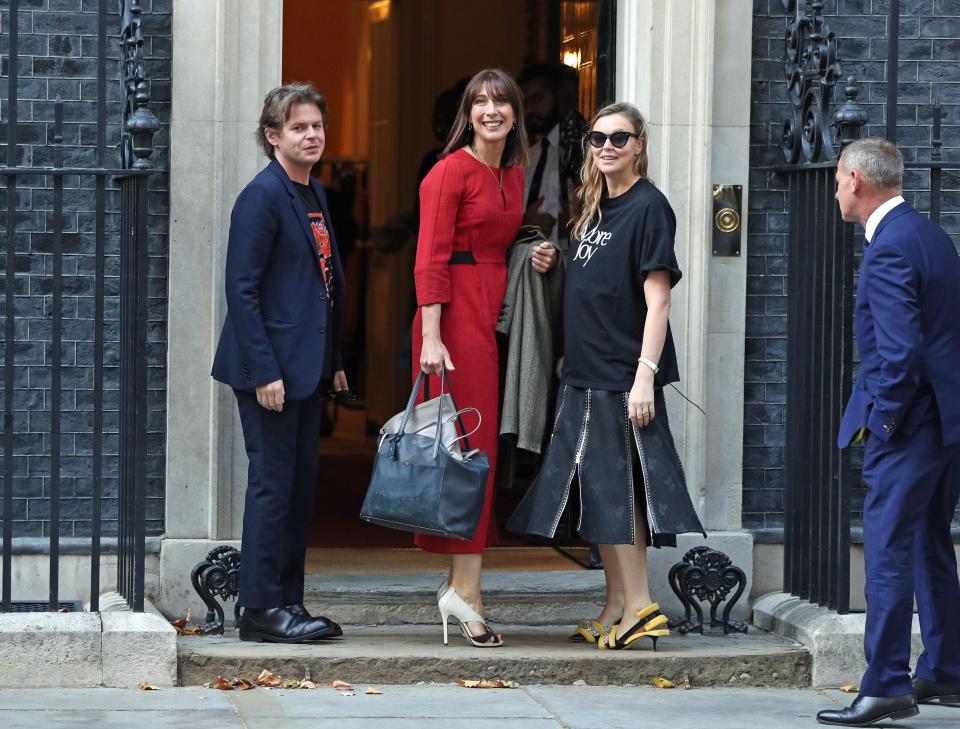  Samantha arrived with Christopher and Tammy Kane