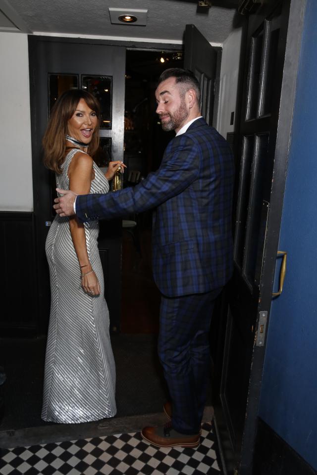  They headed into the building together