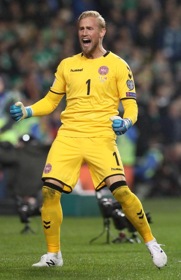 Schmeichel starred for Denmark at the World Cup over the summer
