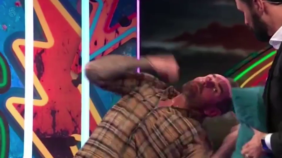 Ben Jardine has shocked viewers by demonstrating how hard Roxanne Pallett said she was 'punched' by Ryan Thomas on Celebrity Big Brother's Bit On The Side last night