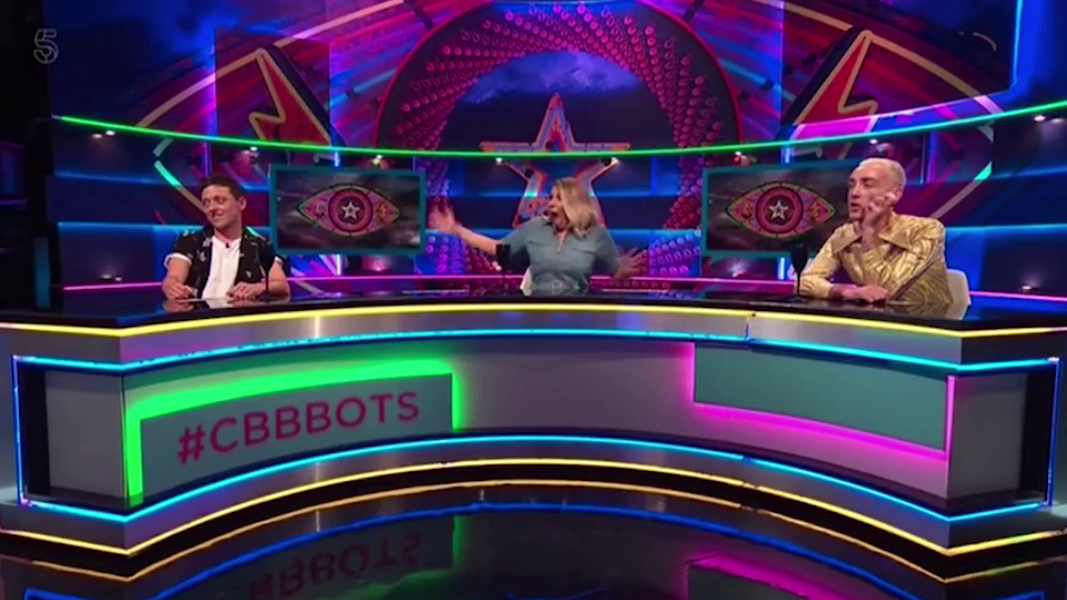 Both Rylan and the audience gasped at his demonstration, while guest panelist Olivia Buckland (centre) could not contain her shock