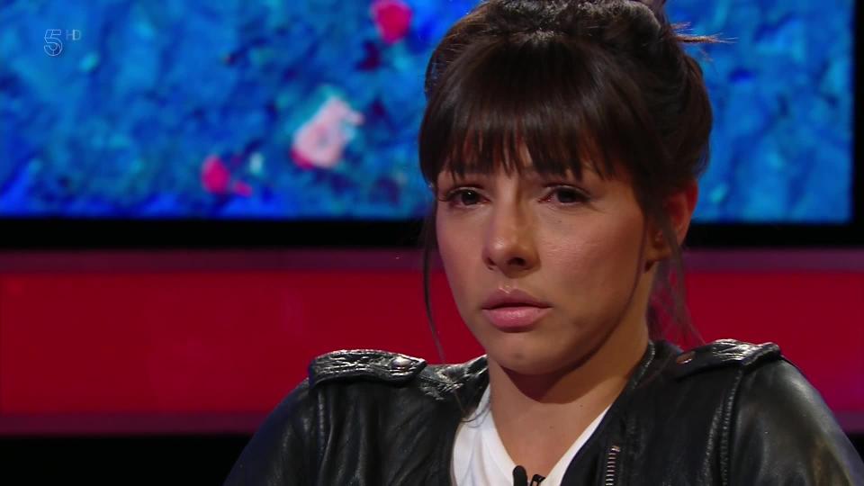  Roxanne also faced a grilling from CBB host Emma Willis