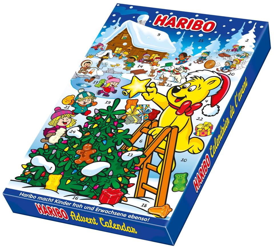 Haribo's sweet filled calendar costs £5