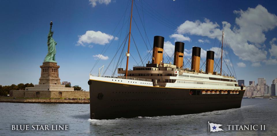  The new Titanic will set sail in 2022