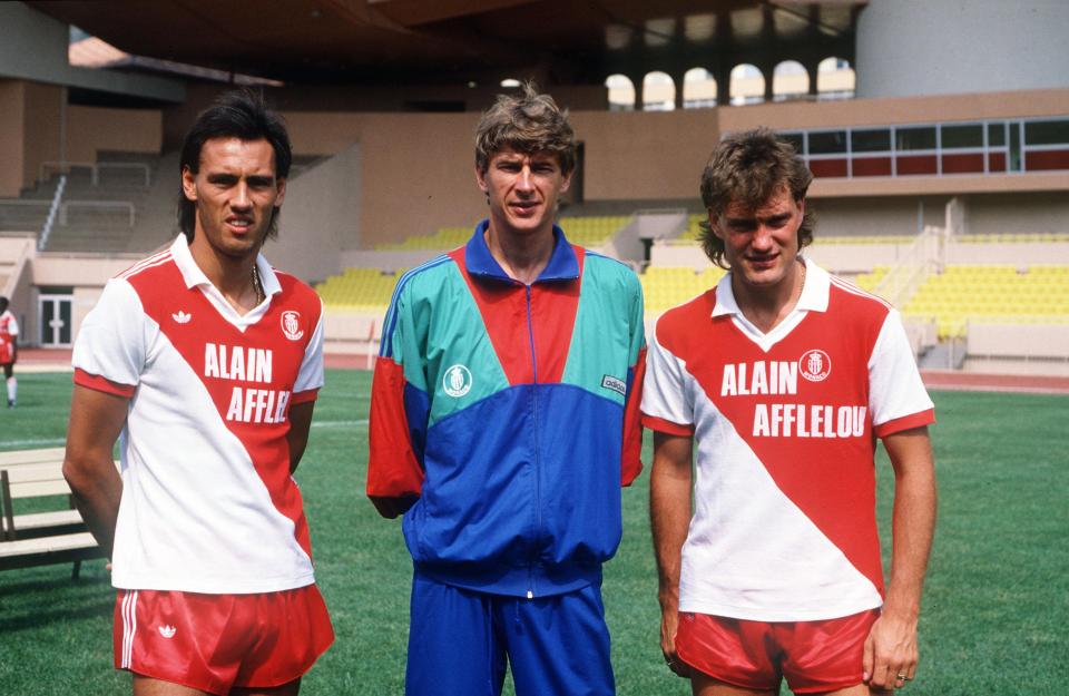  The playmaker left Spurs to work with Arsene Wenger in Monaco alongside fellow England international Mark Hateley