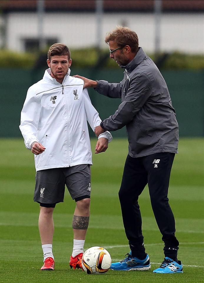 Jurgen Klopp has only used Alberto Moreno once so far this season - and that was in the EFL Cup