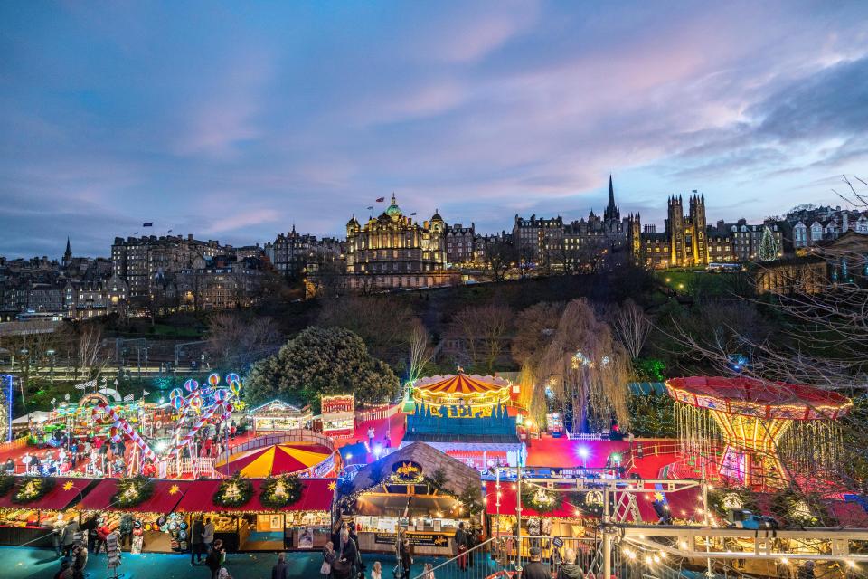 The Scottish capital, Edinburgh, is a magical destination to spend Christmas and Hogmanay.