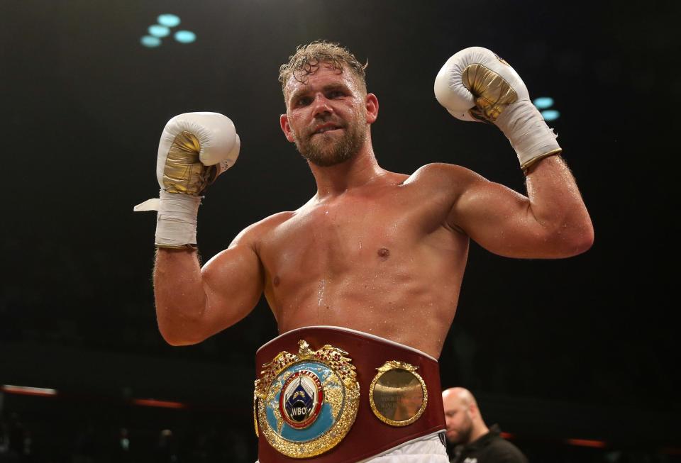 The Hatfield fighter failed a drugs test, leading to him vacating his WBO world middleweight title