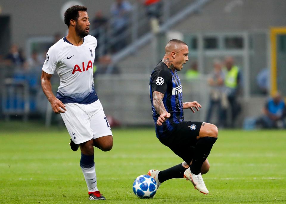 Mousa Dembele was linked with summer move to Inter Milan