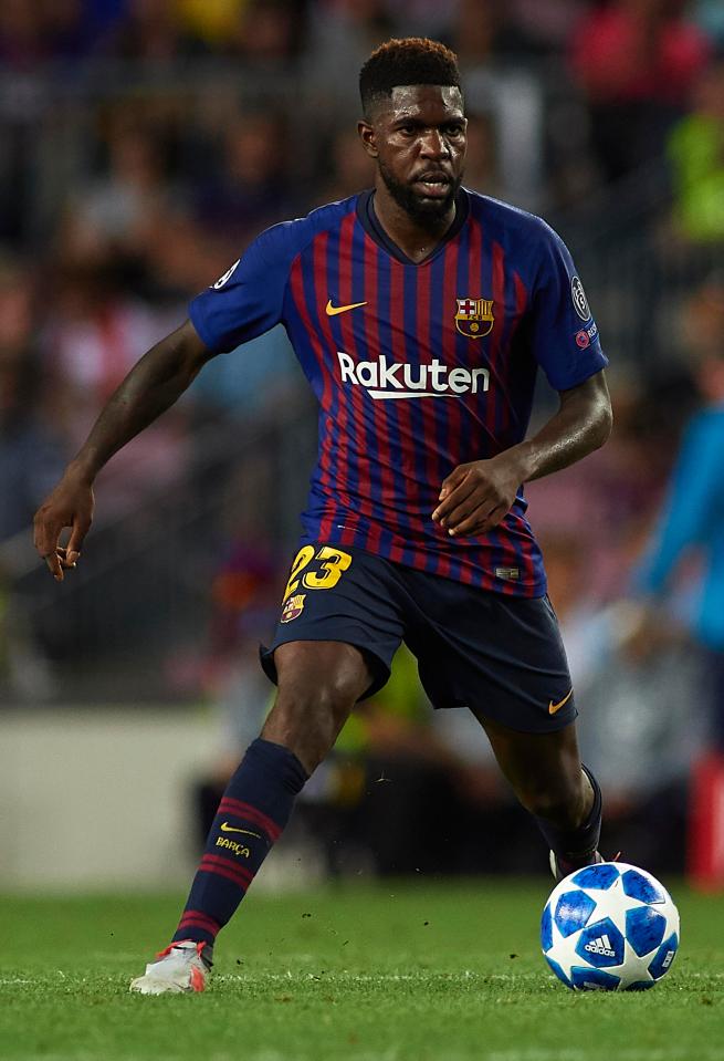  World Cup winner Umtiti is already facing a lengthy spell on the sidelines with a knee injury