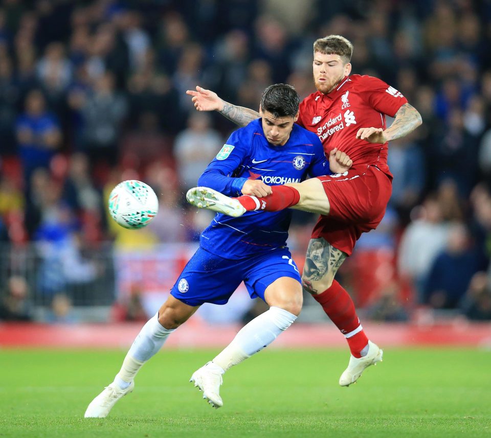 Moreno has not been in Klopp's starting eleven much this season- but made an appearance during their defeat to Chelsea