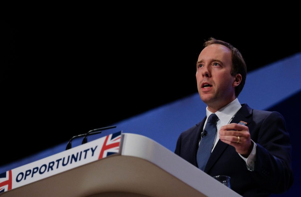  Health Secretary Matt Hancock should set a target to eliminate cervical cancer for the UK, like the Aussies have done