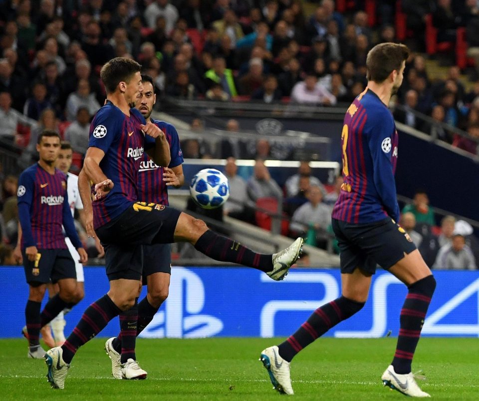  Barcelona only have Pique and new signing Lenglet as their fit centre-backs