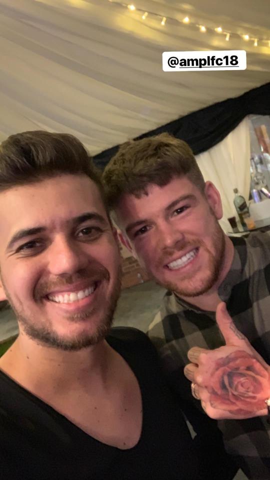 Alberto Moreno was determined to get in as many snaps as the birthday boys it seems