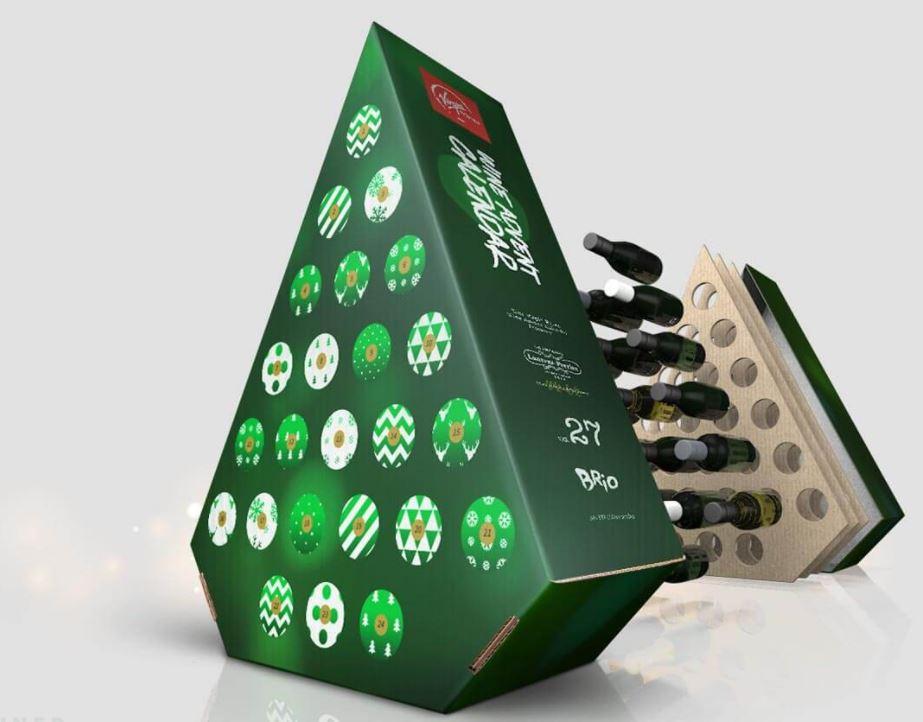 Virgin Wines Wine Advent Calendar costs £79.99