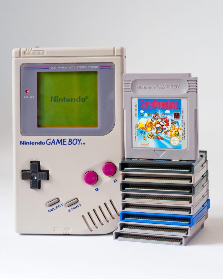  Game Boys added Pokemon and Super Mario to kids' playtime