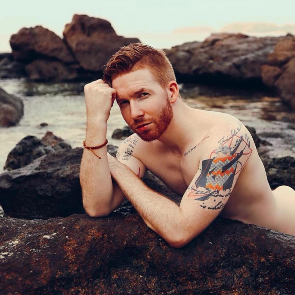 Katya's husband Neil Jones posted a naked snap online yesterday
