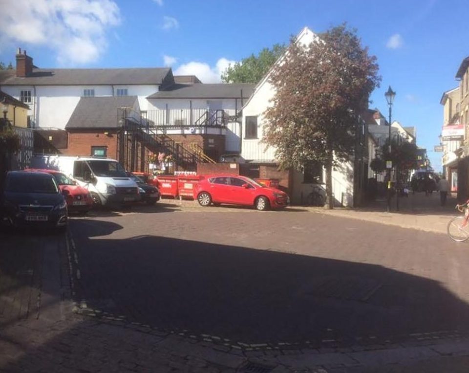  This cul-de-sac is believed to be where Corrie climbed into a bin after a night out