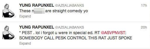  A$AP Rocky was the subject of yet another unpleasant public tirade