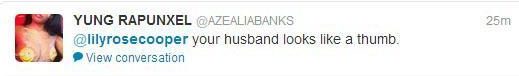  Lily Allen is among the many celebs who have been publicly mocked by Banks