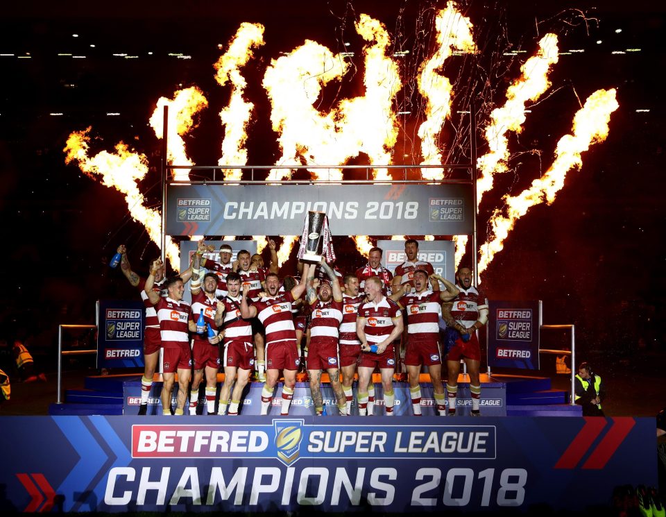 It was a night of celebrations for Wigan after their third Grand Final joy