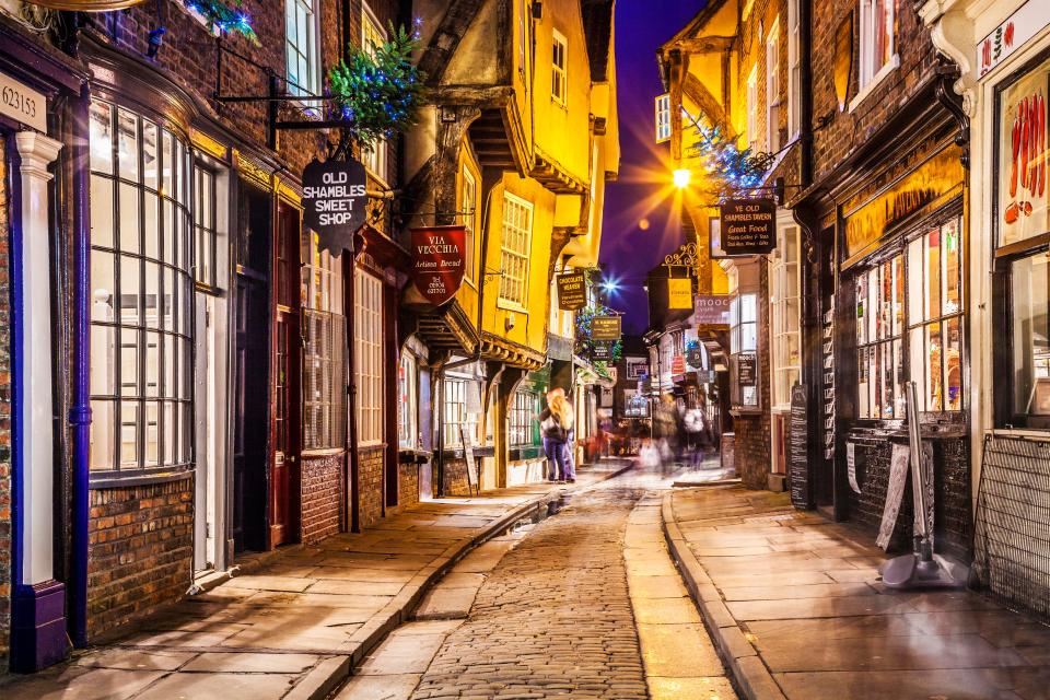 Browse the magical Christmas markets and quaint shops in York's medieval streets for festive gifts this year.