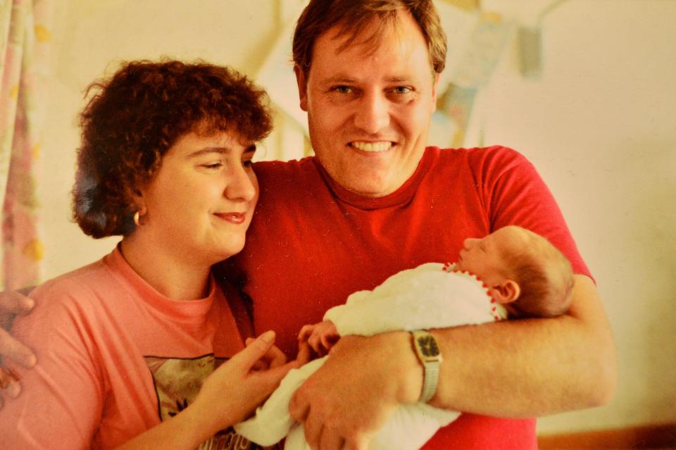  Anita and David with Nathan as a baby