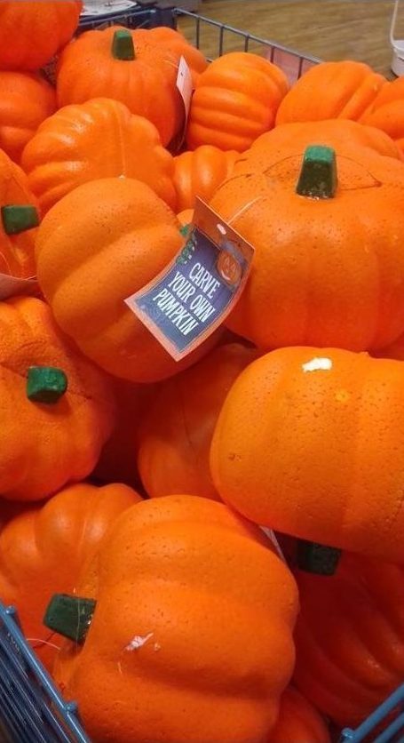  Poundland has been slammed for selling polystyrene 'carving' pumpkins