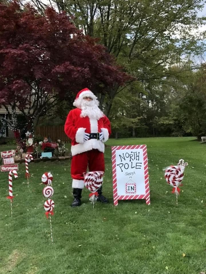  Santa Claus at Keith's last Christmas on October 21