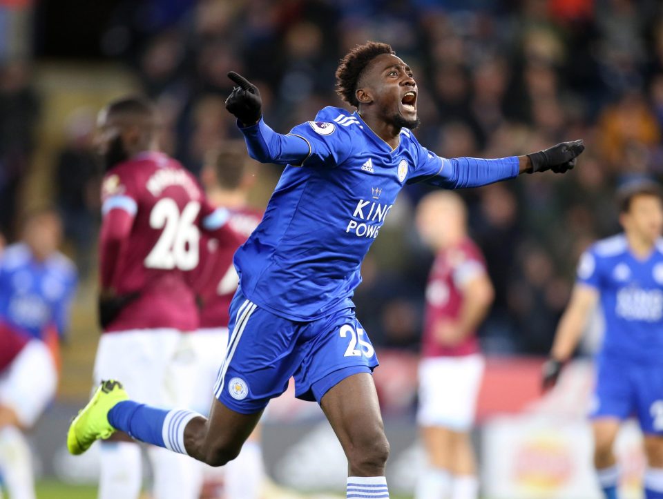  Wilfred Ndidi scored for the Foxes in the 89th minute