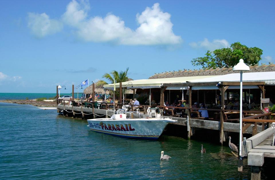 In the Florida Keys. you can take a boat trip, snorkel and scuba dive 
