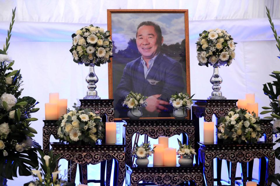  A book of condolence has opened at the King Power Stadium
