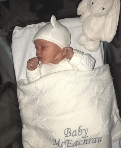  Last week the couple announced they had welcomed a baby boy