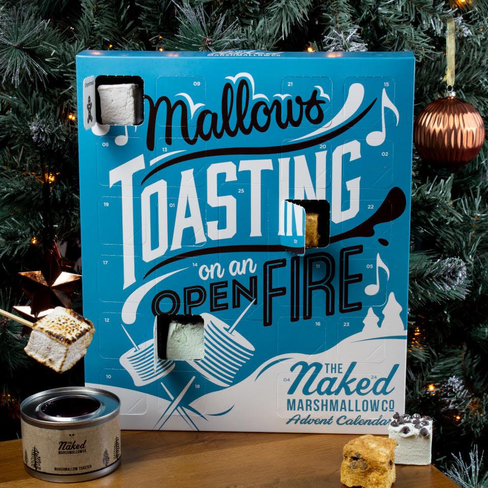  The Naked Marshmallow Company's advent calendar costs £15